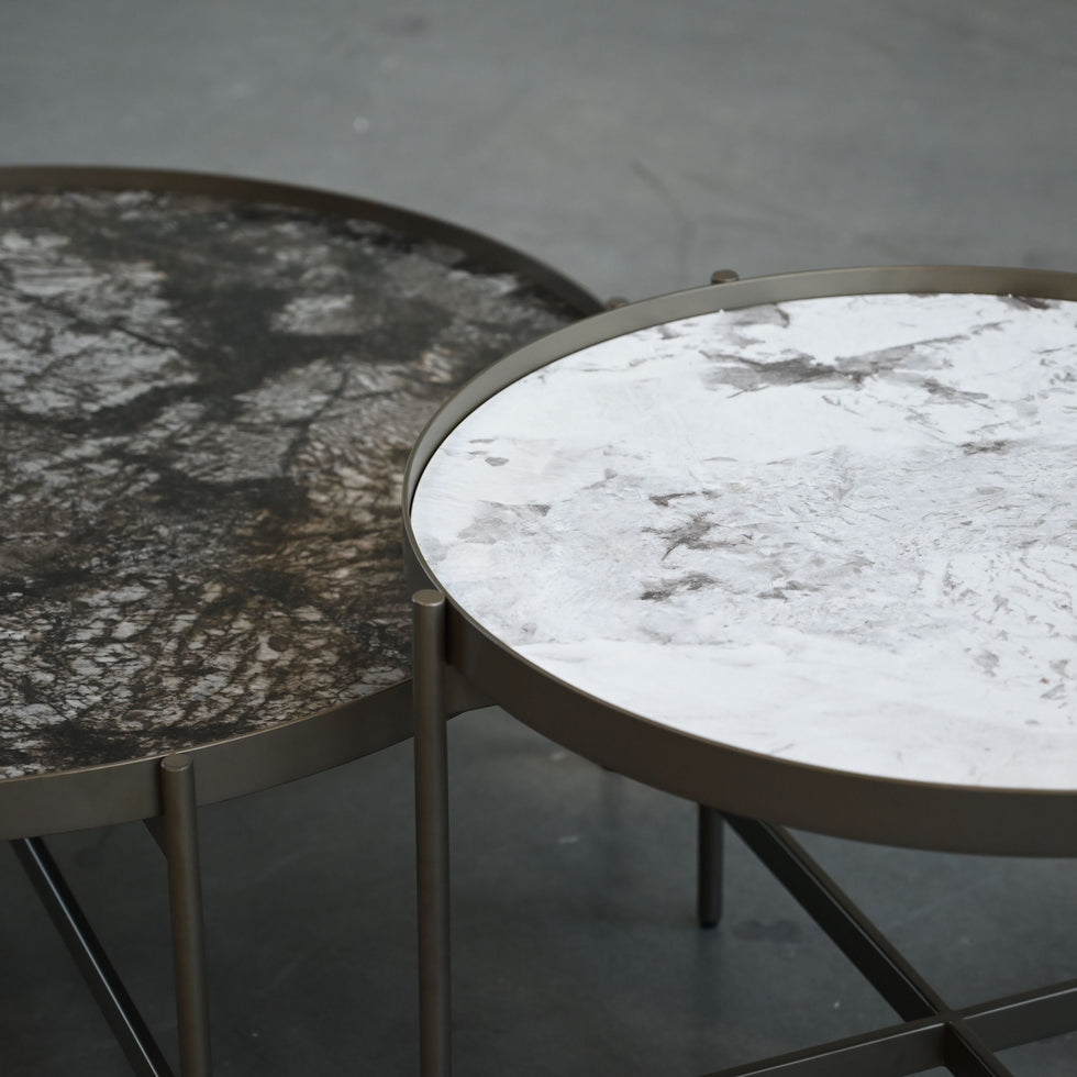 Mobital - Brace End Table in Cosmo White