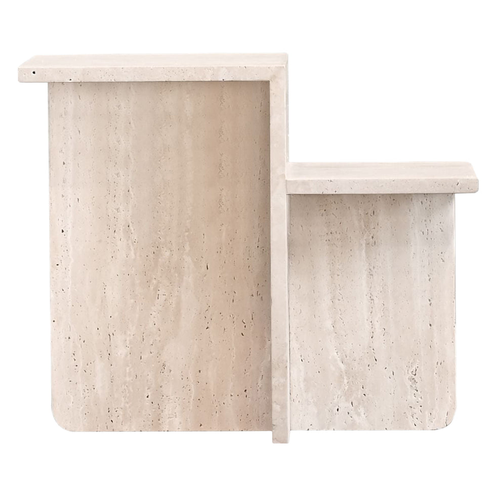 Mobital - Elli End Table in Travertine