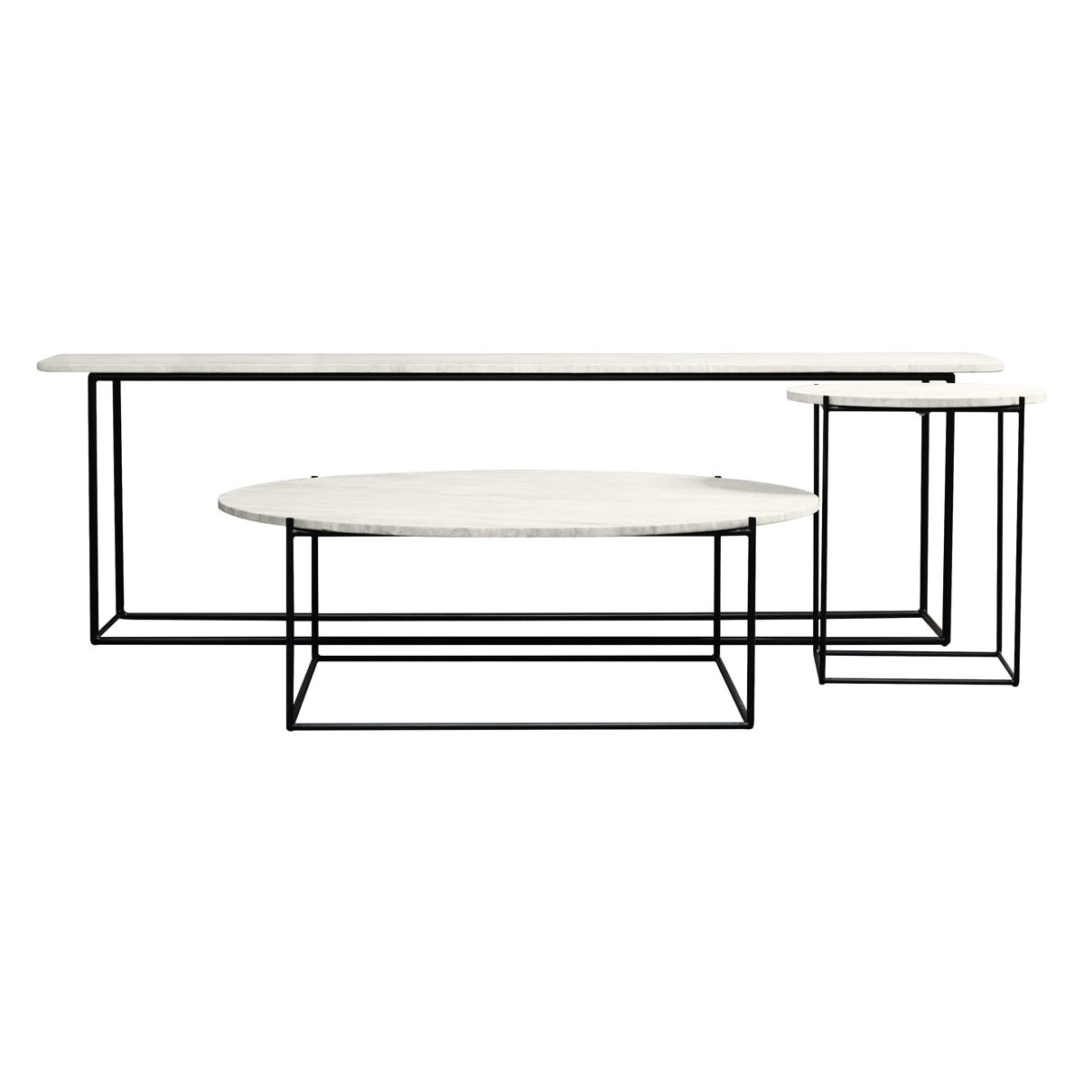 Mobital - Lola End Table in Travertino