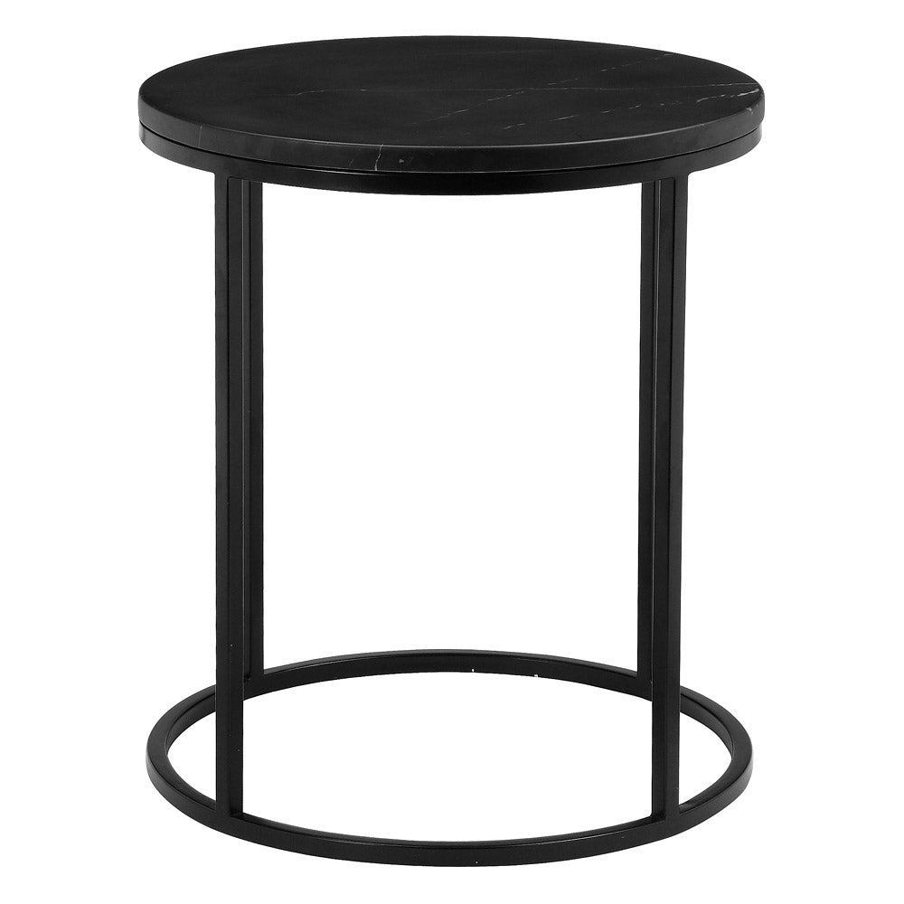 Mobital - Onix End Table in Black Marquina Marble
