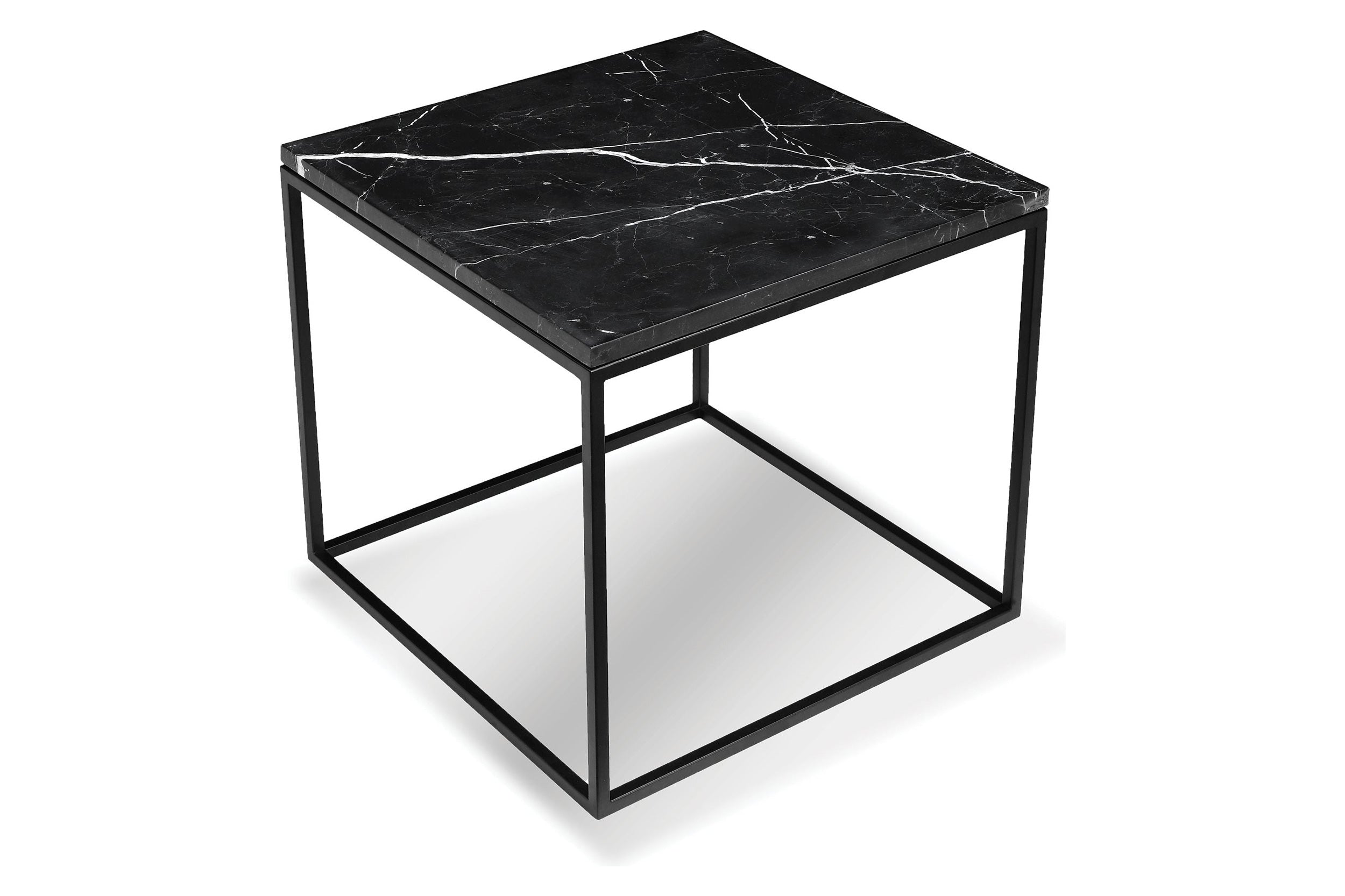 Mobital - Onix End Table in Black Marquina Marble