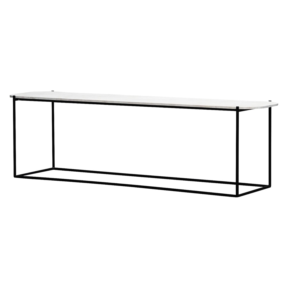 Mobital - Lola Sofa Table in Travertino