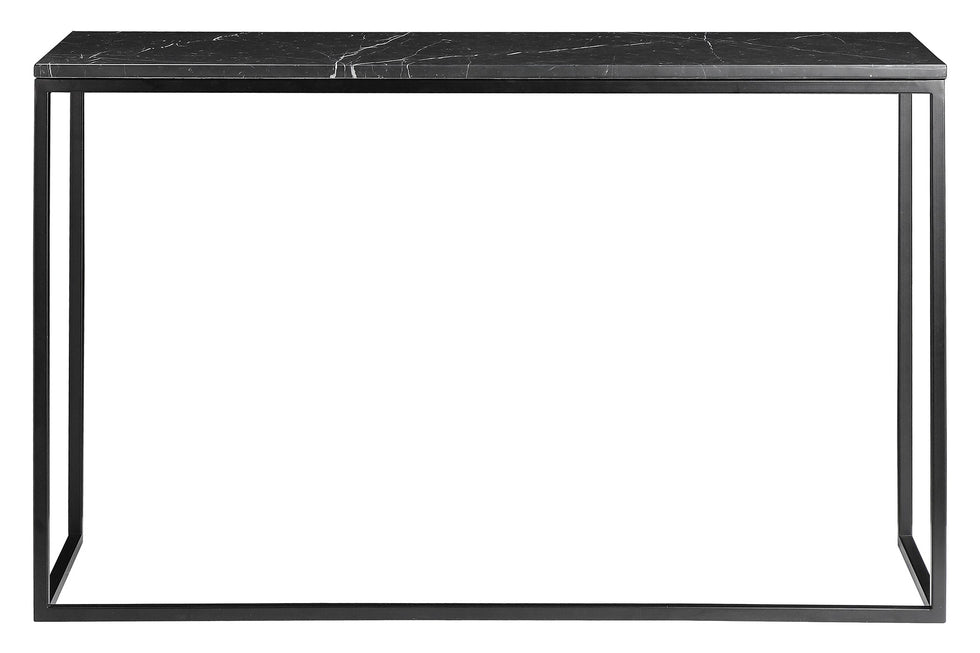 Mobital - Onix Sofa Table in Black Marquina Marble
