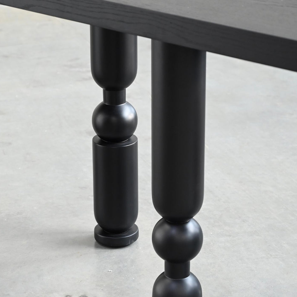 Mobital - Roto Console Table in Matte Black