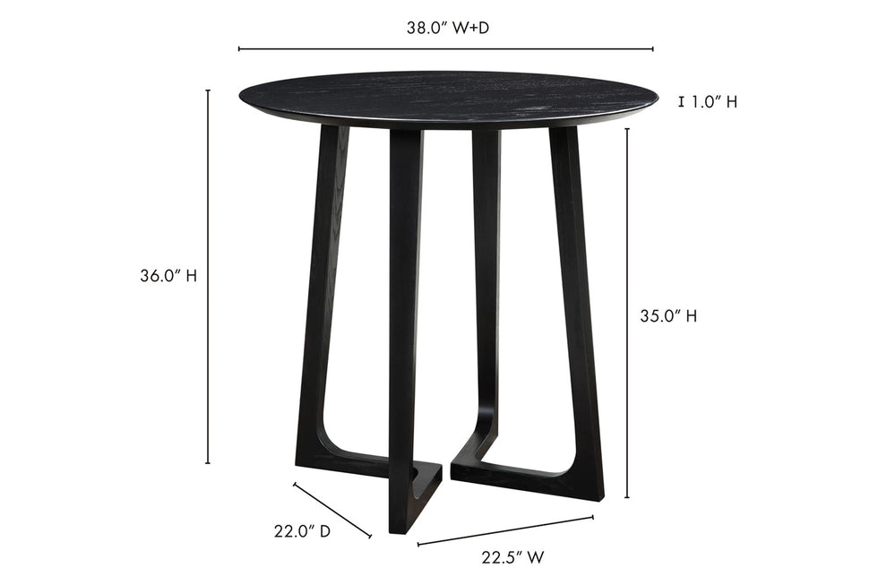 Moe's - Godenza Counter Table in Black