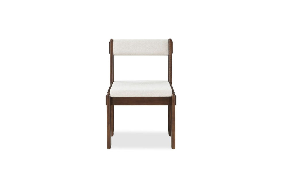 Moe's - Ashby Modern Dining Chair Set of 2 in Walnut Stained Ash