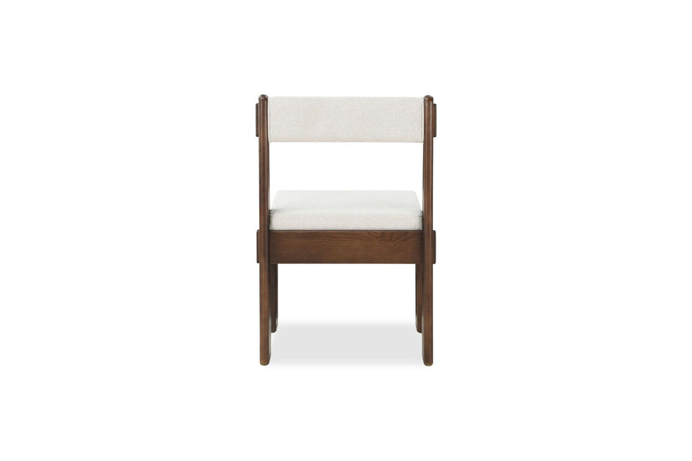 Moe's - Ashby Modern Dining Chair Set of 2 in Walnut Stained Ash