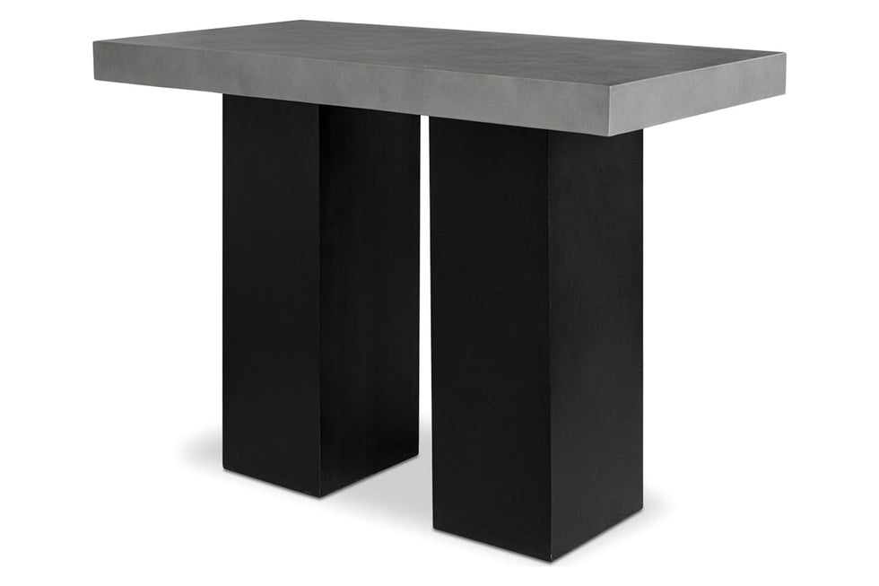 Moe's - Lithic Outdoor Bar Table in Gray