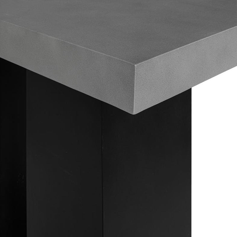 Moe's - Lithic Outdoor Bar Table in Gray