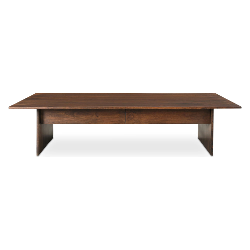 Moe's - Everett Modern Coffee Table in Dark Brown