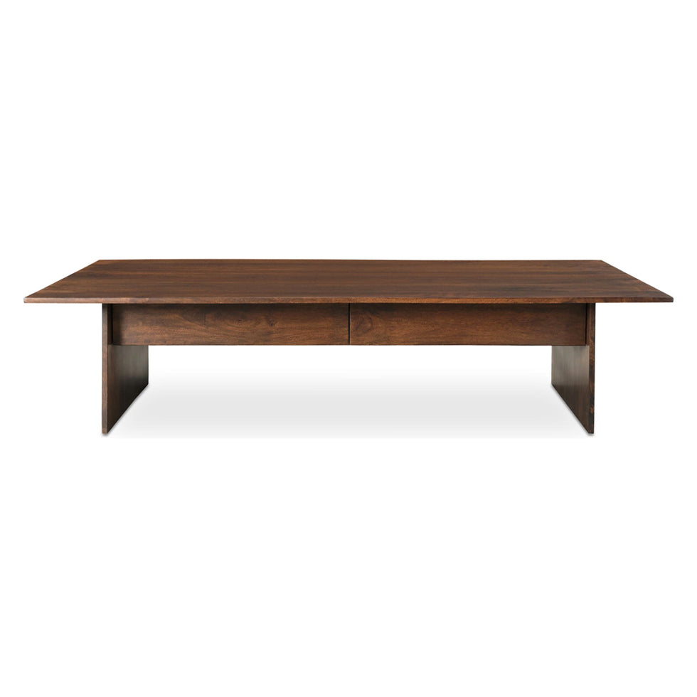 Moe's - Everett Modern Coffee Table in Dark Brown
