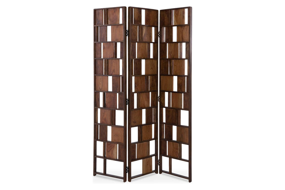 Moe's - Multi Panel Screen in Brown