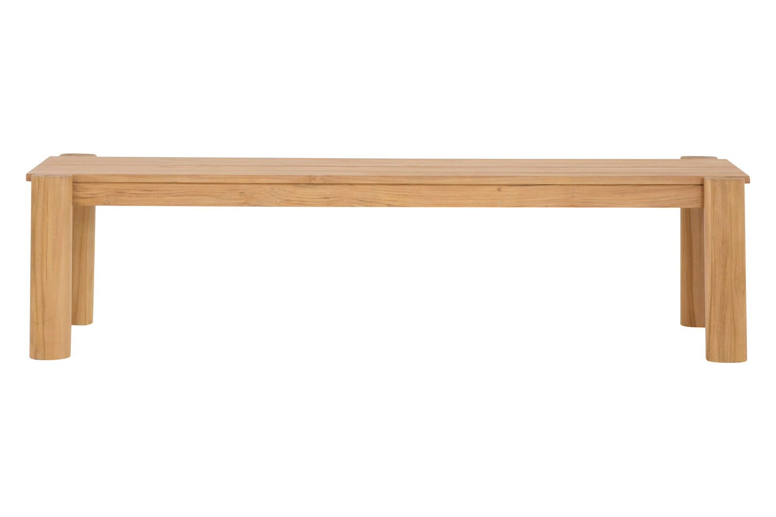 Moe's - Tempo Outdoor Dining Bench in Brown