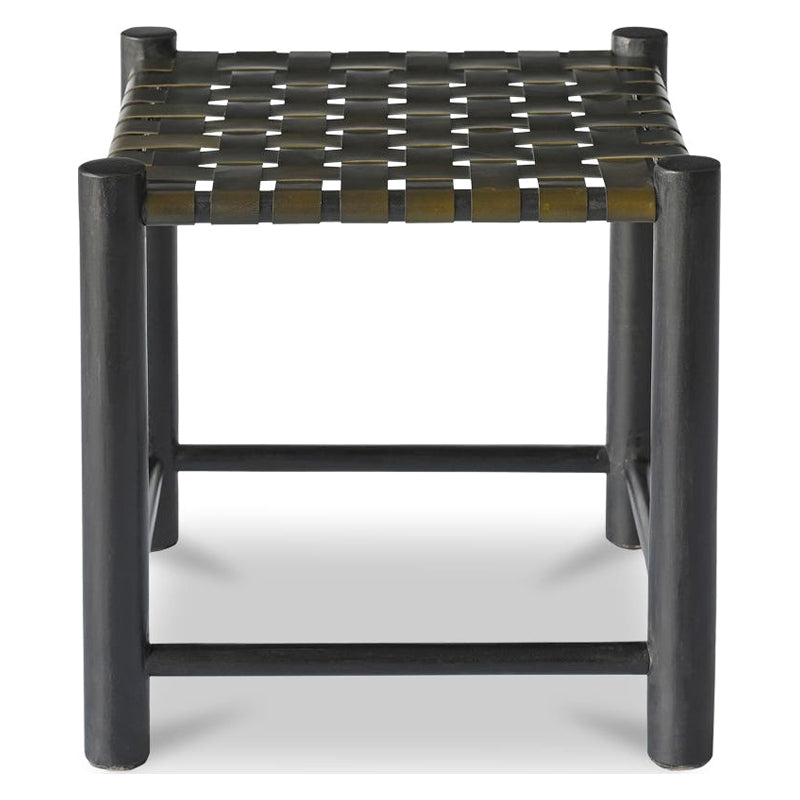 Moe's - Selby Rustic Stool in Olive