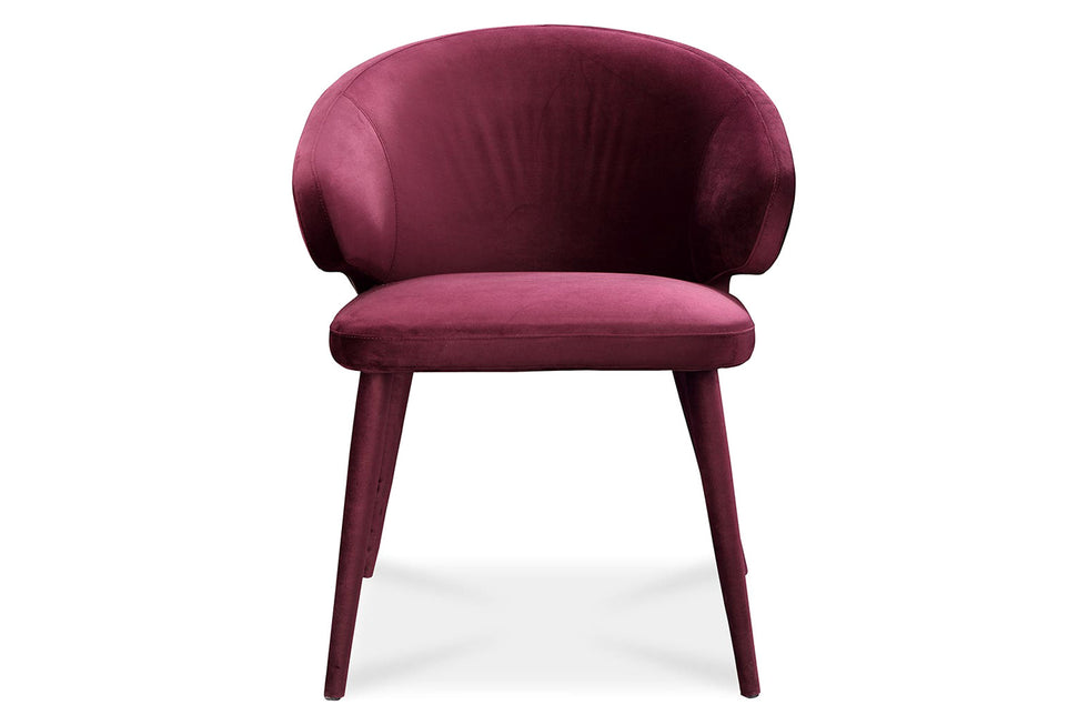 Moe's - Stewart Dining Chair in Burgundy