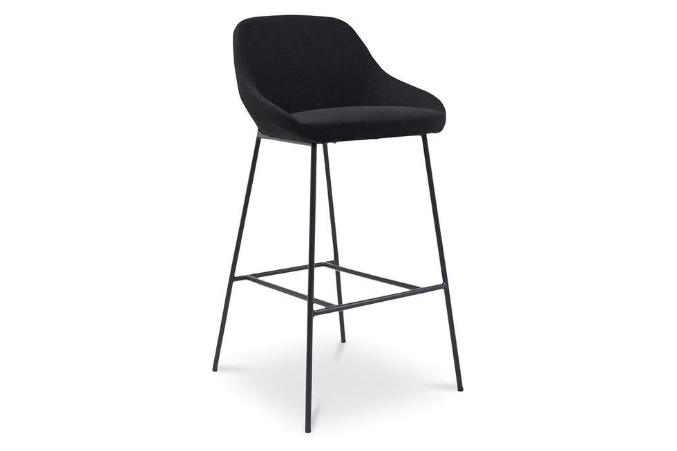 Moe's - Shelby Bar Stool in Black