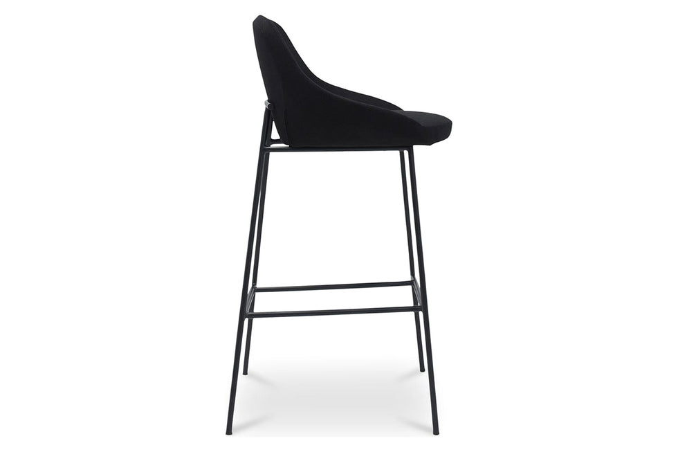 Moe's - Shelby Bar Stool in Black