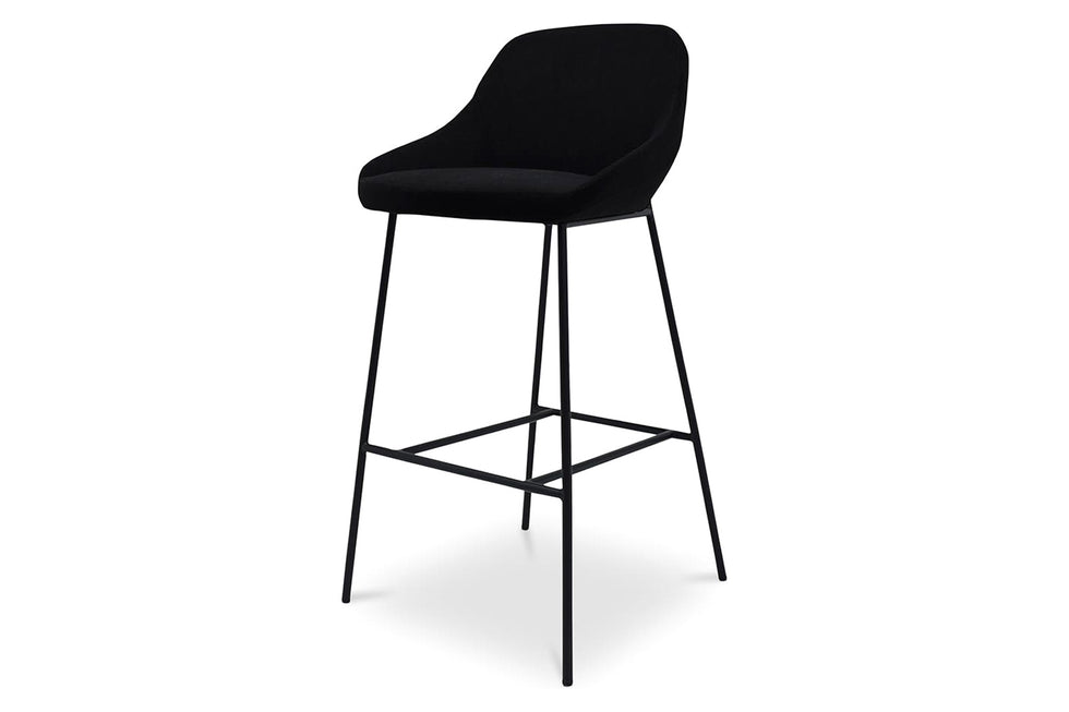 Moe's - Shelby Bar Stool in Black