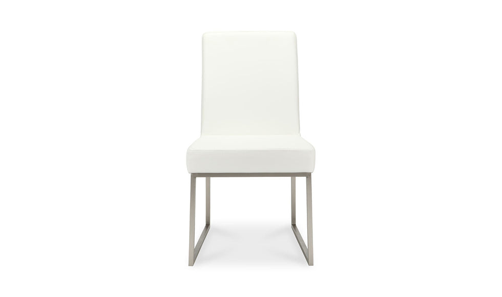 Moe's - Tyson Modern Dining Chair Set of 2 in White
