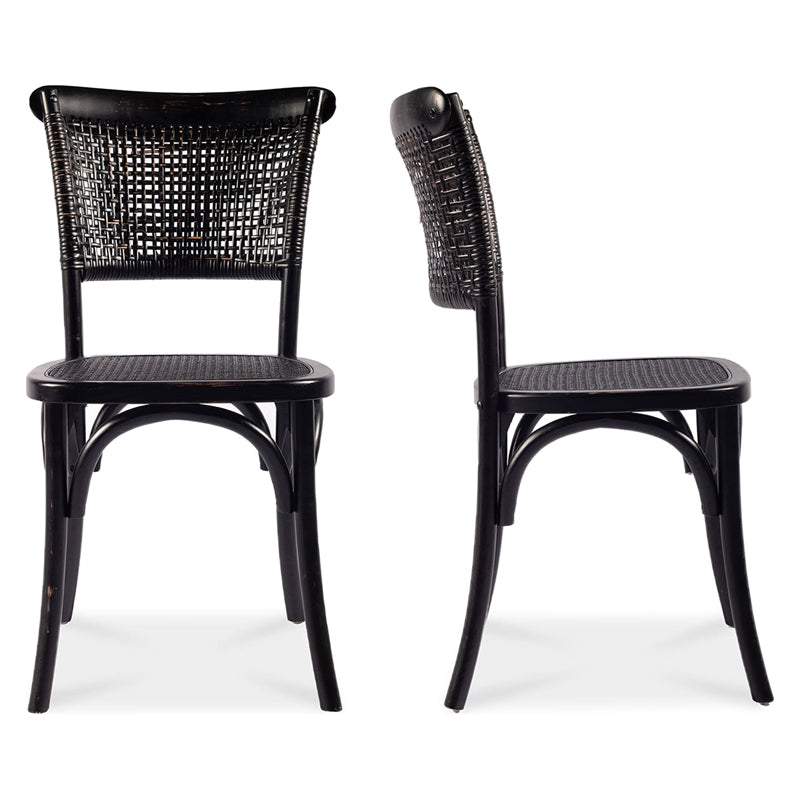 Moe's - Churchill Rustic Dining Chair Set of 2