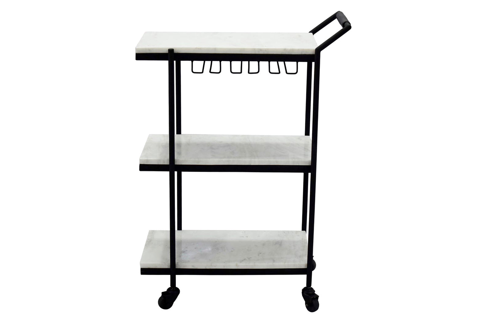 Moe's - After Hours Bar Cart in White