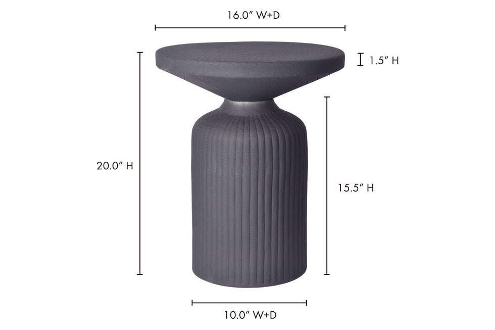 Moe's - Yoli Side Table in Black