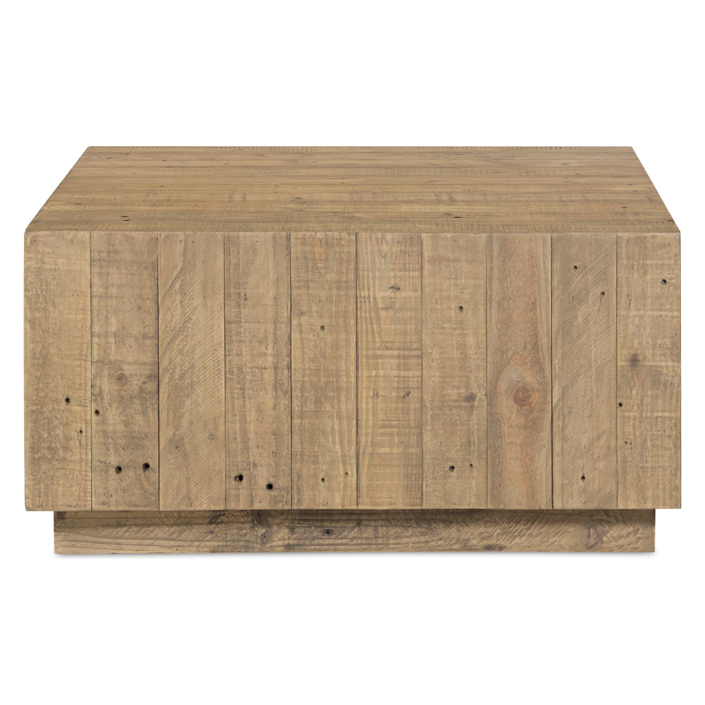 Moe's - Jasper Rustic Square Coffee Table in Brown