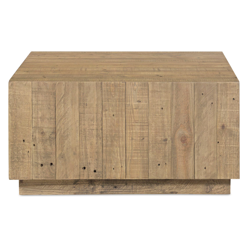 Moe's - Jasper Rustic Square Coffee Table in Brown