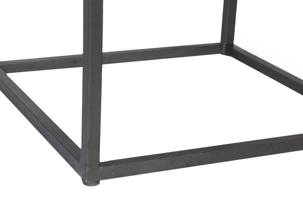 Moe's - Winslow Marble Side Table in Gray