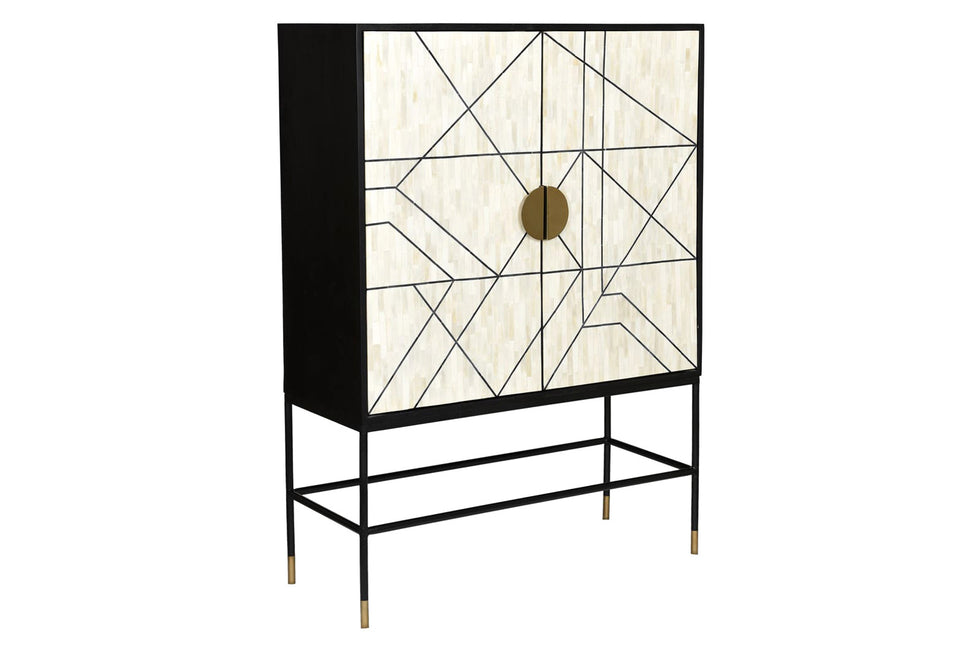 Moe's - Shaws Cabinet in Gray
