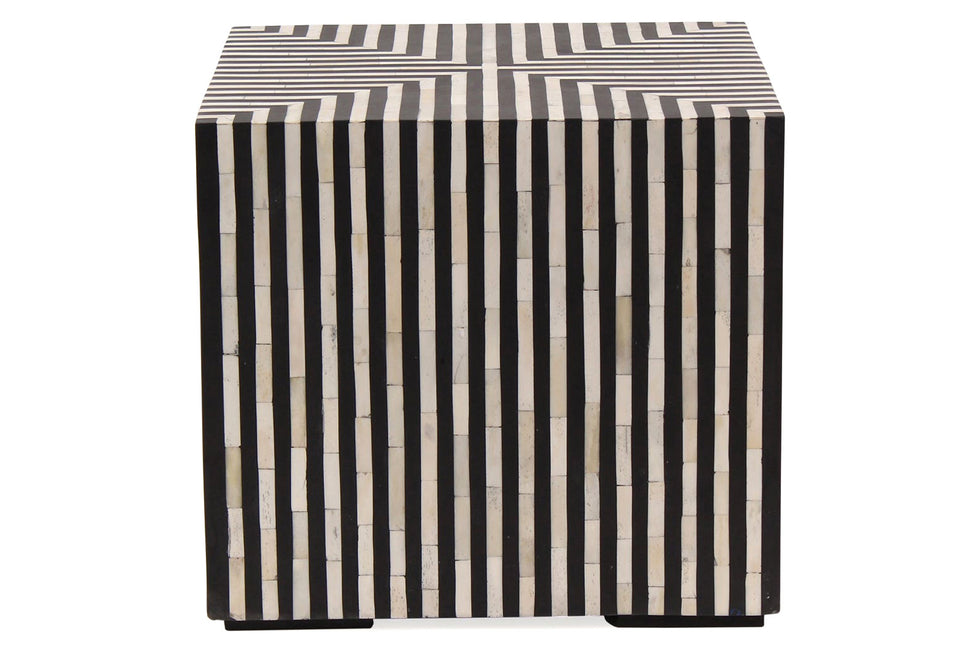 Moe's - Terning Side Table in White