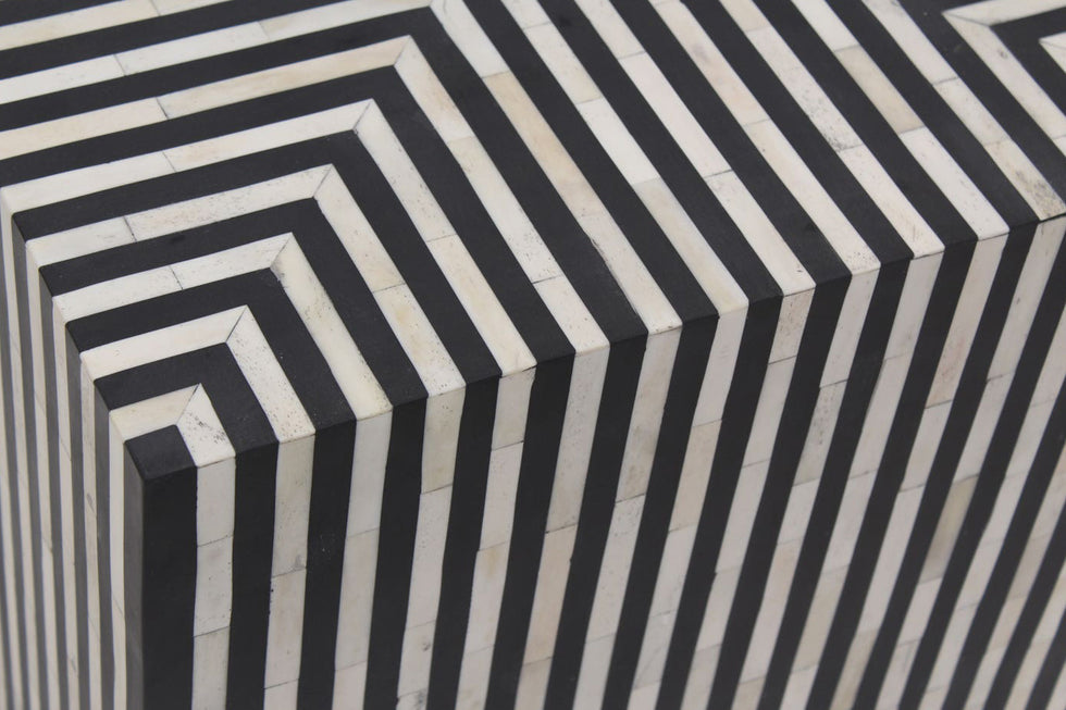 Moe's - Terning Side Table in White