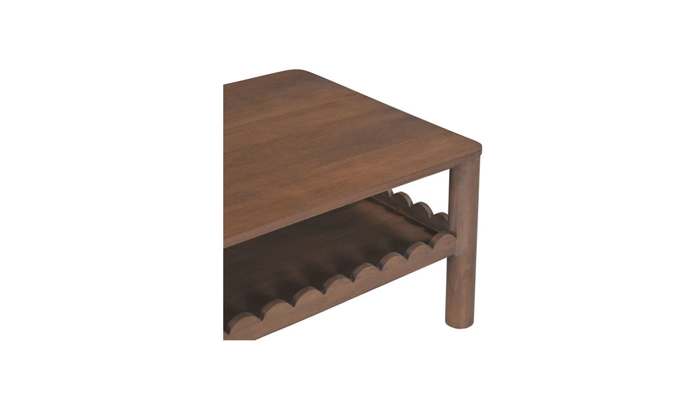 Moe's - Wiley Contemporary Coffee Table in Vintage Brown