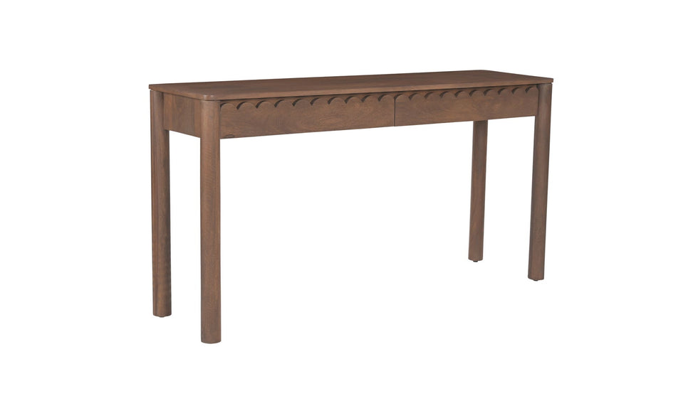 Moe's - Wiley Contemporary Console Table in Vintage Brown