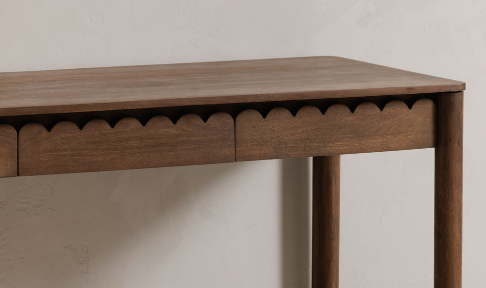 Moe's - Wiley Contemporary Desk in Vintage Brown
