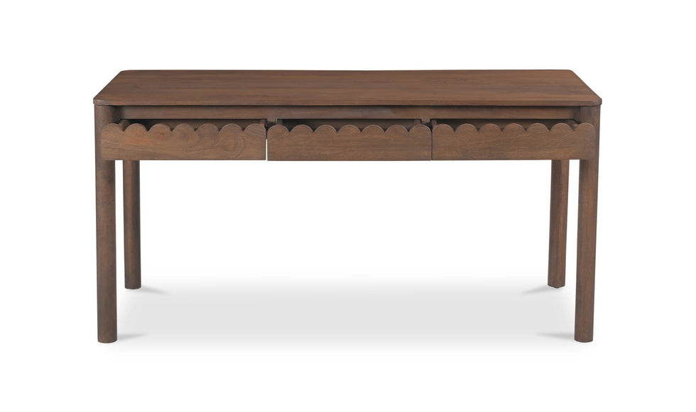 Moe's - Wiley Contemporary Desk in Vintage Brown