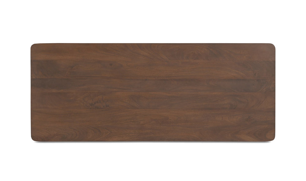 Moe's - Wiley Contemporary Desk in Vintage Brown