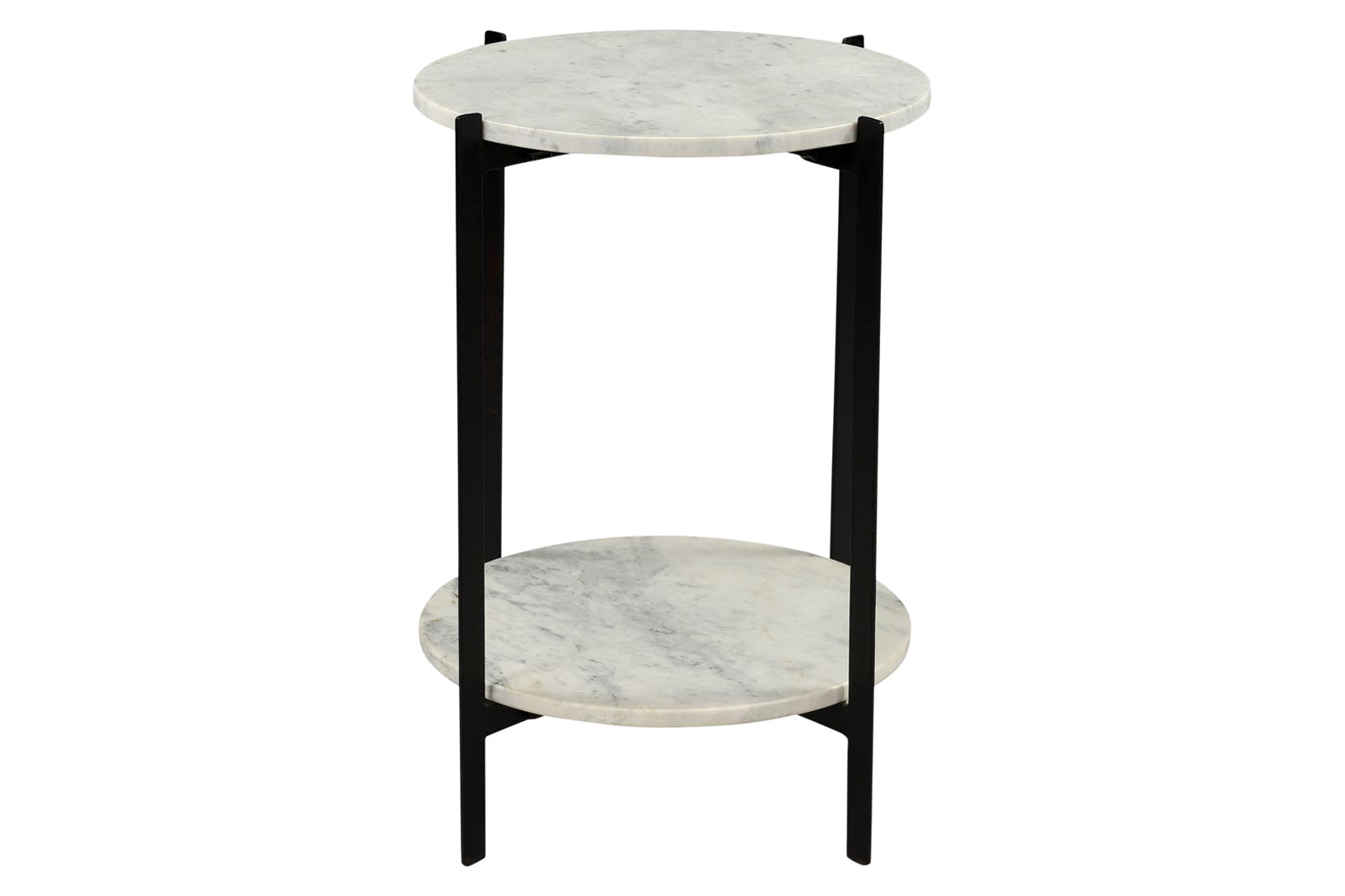 Moe's - Melanie Accent Table in White