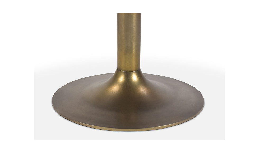 Moe's - Nomi Modern Round Coffee Table in Brown