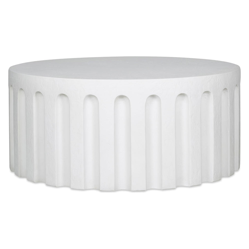Moe's - Eris Contemporary Outdoor Coffee Table in White