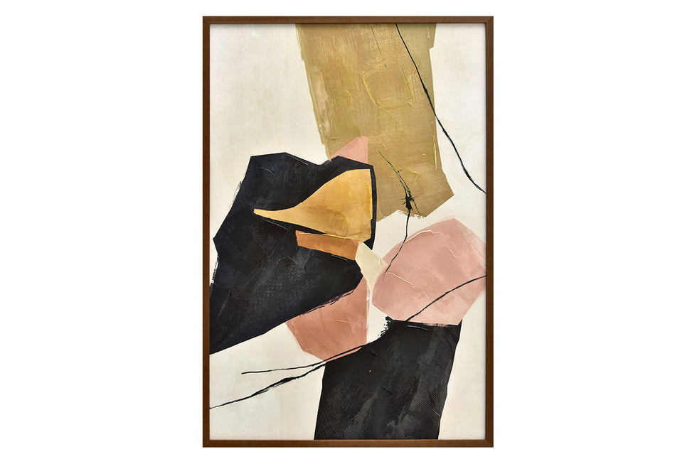 Moe's - Anni Framed Painting