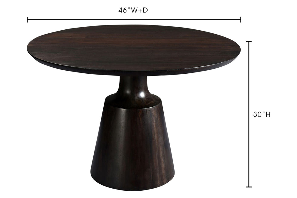 Moe's - Myron Dining Table in Gray