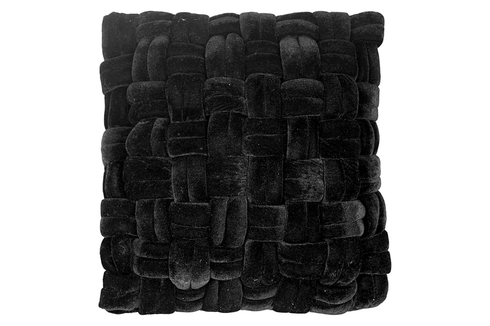 Moe's - Pj Velvet Pillow in Black