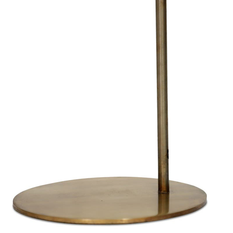 Moe's - Trumpet Floor Lamp in Brass