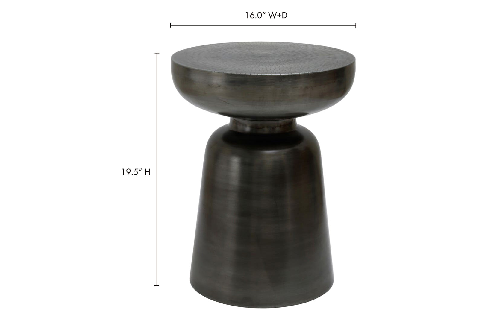 Moe's - Arthur Accent Table in Gray