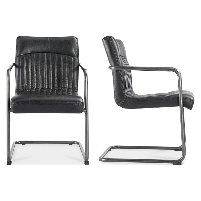 Moe's - Ansel Industrial Armchair Set of 2