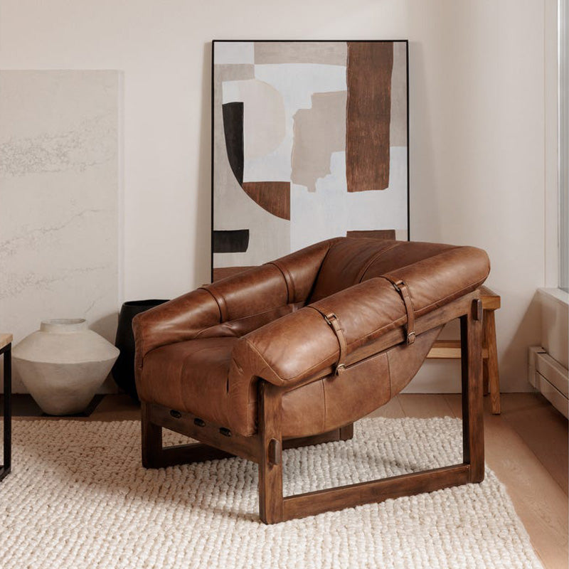 Moe's - Bellos Accent Chair in Brown