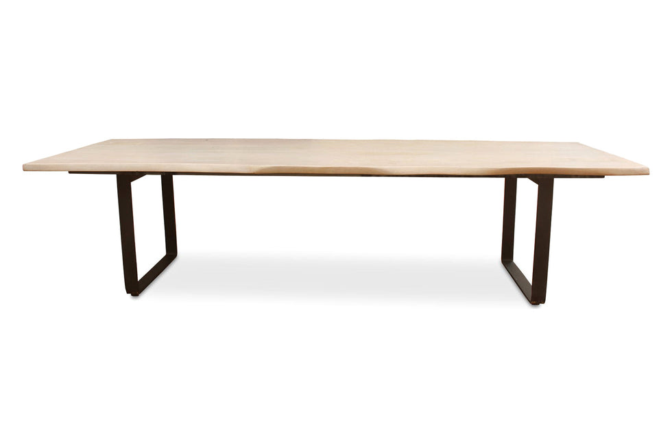 Moe's - Wilks Dining Table in White