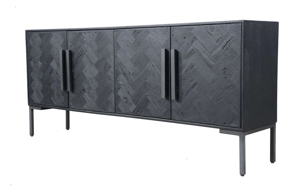 Moe's - Fishbone Sideboard in Black