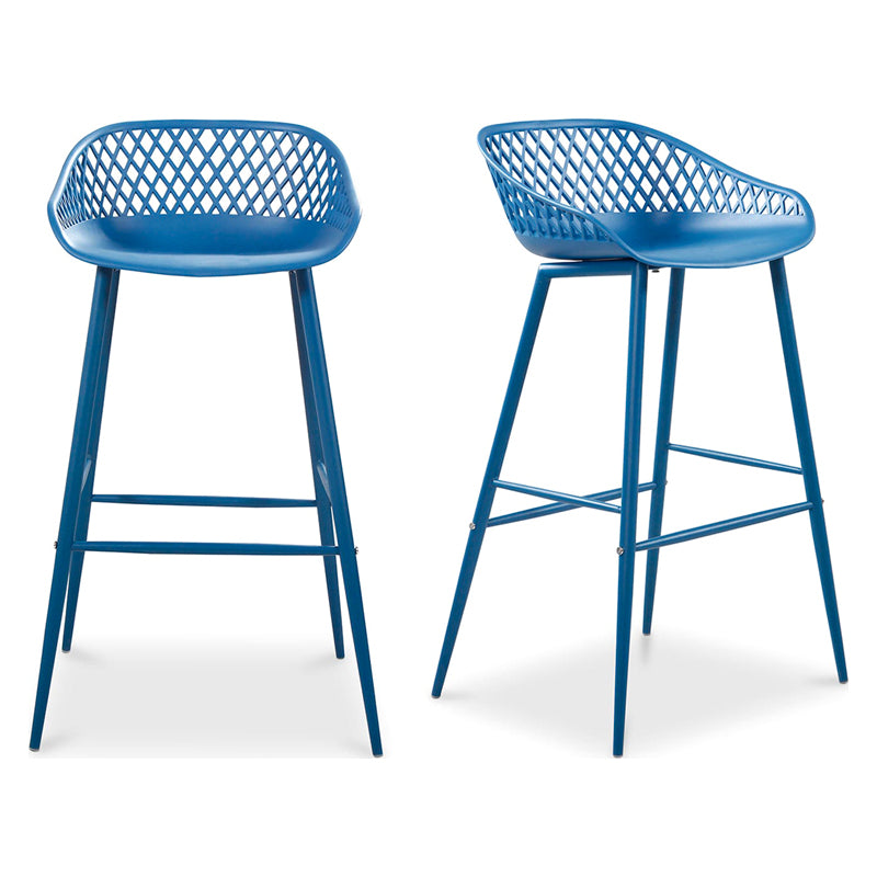 Moe's - Piazza Contemporary Outdoor Barstool Set of 2